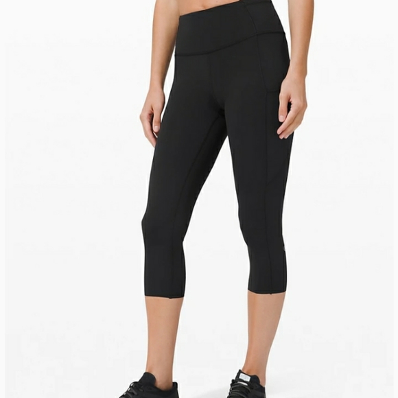 Lululemon fast and free crop 19